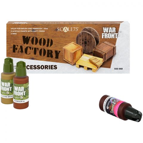 Набор красок Scale75: Wood Factory