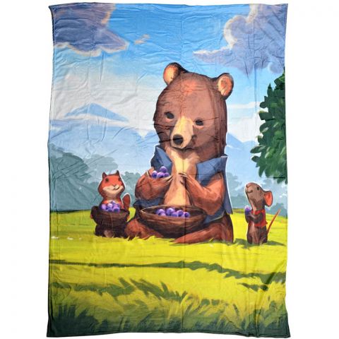 Плед Everdell: Cozy Critters. Berry Bear