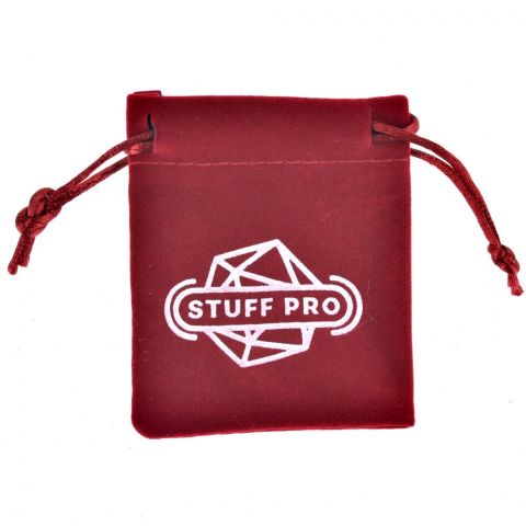 Мешочек Stuff-Pro (70x90 мм, винно-красный)