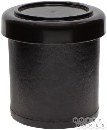 Стакан для кубиков Stuff Pro: кожаный с крышкой (красный) фото 3