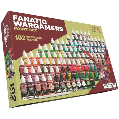 Набор красок The Army Painter: Fanatic Wargamers Paint Set