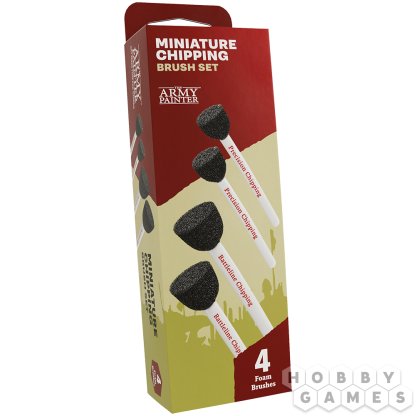 Набор кистей The Army Painter: Miniature Chipping Brush Set
