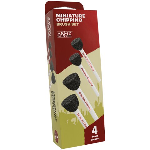 Набор кистей The Army Painter: Miniature Chipping Brush Set