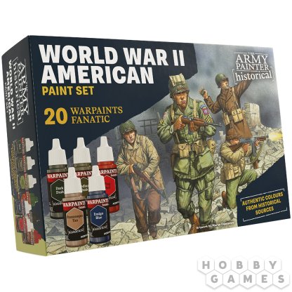 Набор красок The Army Painter: Historical. World War II American