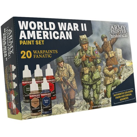 Набор красок The Army Painter: Historical. World War II American