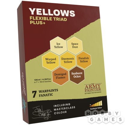 Набор красок The Army Painter: Flexible Triad PLUS+. Yellows