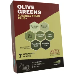 Набор красок The Army Painter: Flexible Triad PLUS+. Olive Greens