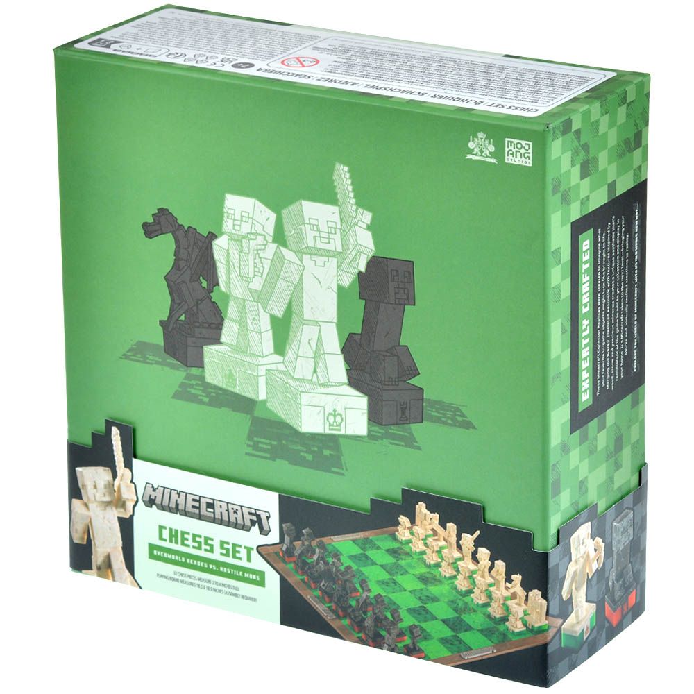 Настольная игра The Noble Collection Chess set: Minecraft Бука419 - фото 1