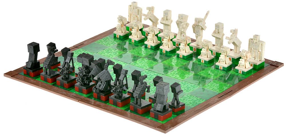Настольная игра The Noble Collection Chess set: Minecraft Бука419 - фото 5