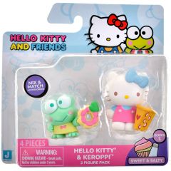 Набор фигурок Hello Kitty & Keroppi