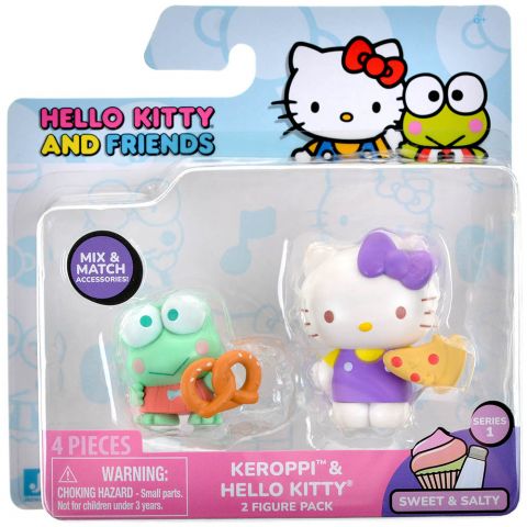 Набор фигурок Keroppi & Hello Kitty