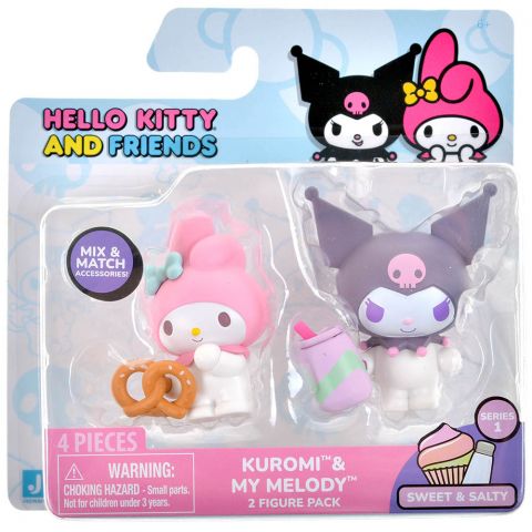 Набор фигурок Kuromi & My Melody