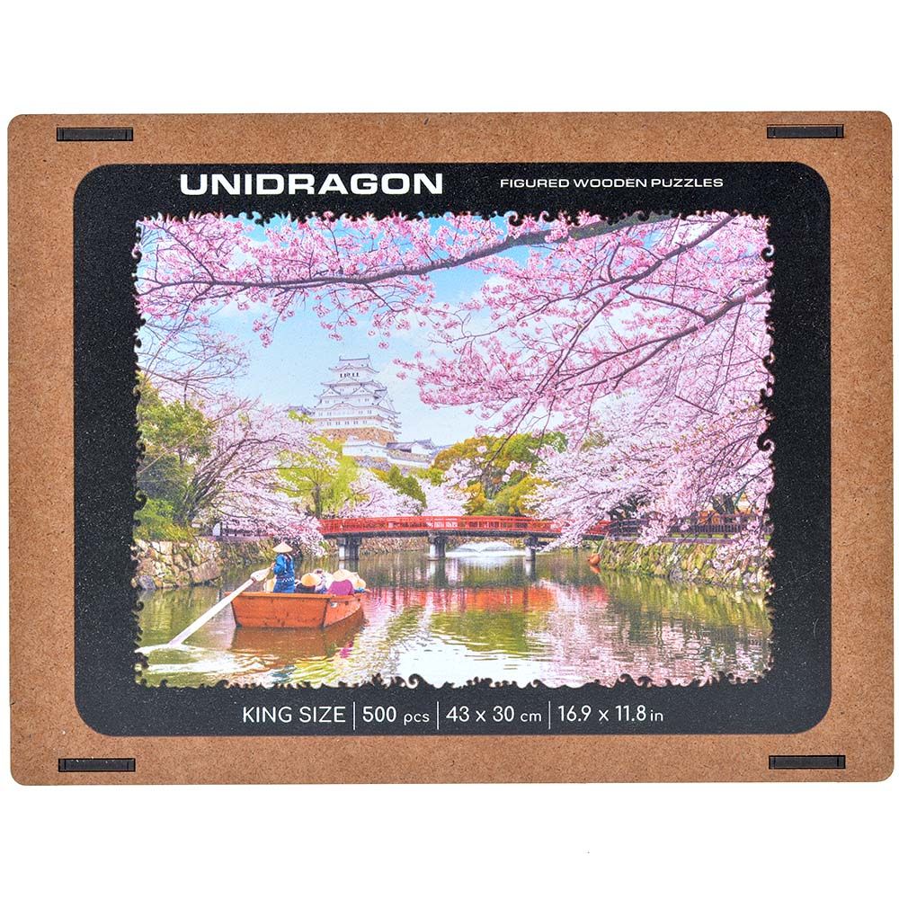 Unidragon Деревянный пазл "Сакура" (King Size) 0Б-00003587