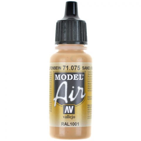 Краска Vallejo Model Air: Sand (Ivory) 71.075