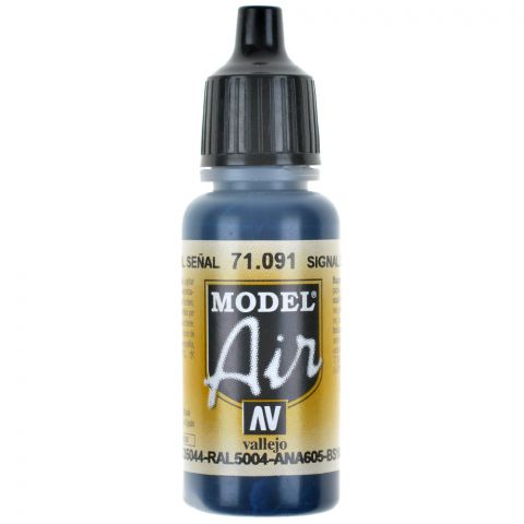 Краска Vallejo Model Air: Signal Blue 71.091