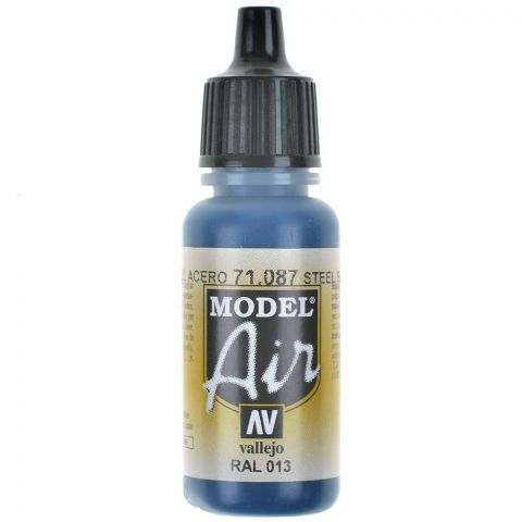 Краска Vallejo Model Air: Steel Blue 71.087