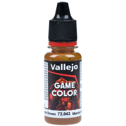 Краска Vallejo Game Color: Beastly Brown 72.043