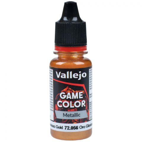 Краска Vallejo Game Color: Glorious Gold 72.056