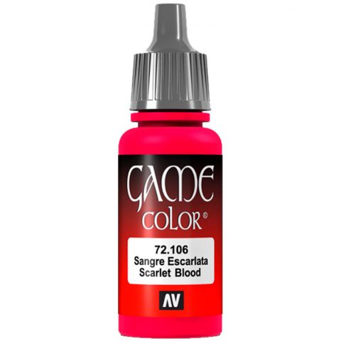 Краска Vallejo Game Color: Scarlet Blood 72.106