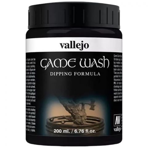 Краска Vallejo Game Wash: Black 73.301