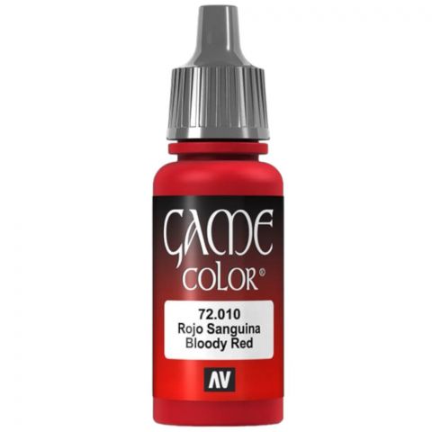 Краска Vallejo Game Color: Bloody Red 72.010