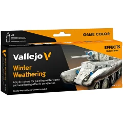 Набор красок Vallejo Effects: Winter Weathering 70.263