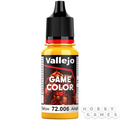 Краска Vallejo Game Color: Sun Yellow 72.006