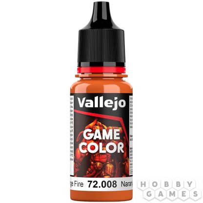 Краска Vallejo Game Color: Orange Fire 72.008