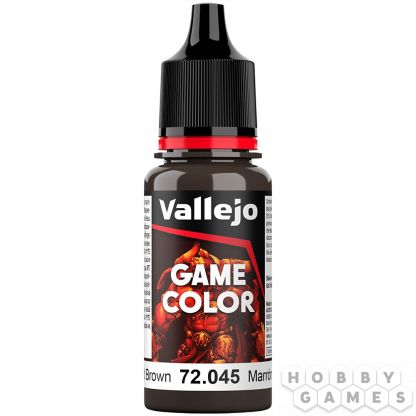Краска Vallejo Game Color: Charred Brown 72.045