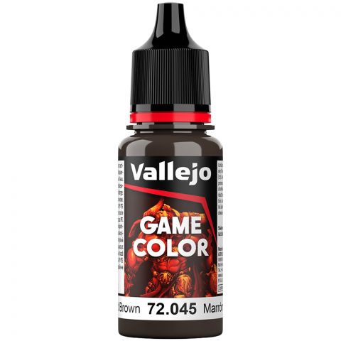 Краска Vallejo Game Color: Charred Brown 72.045