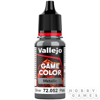 Краска Vallejo Game Color: Silver 72.052