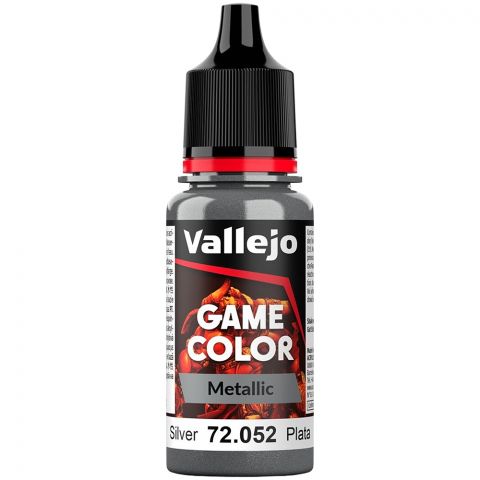 Краска Vallejo Game Color: Silver 72.052