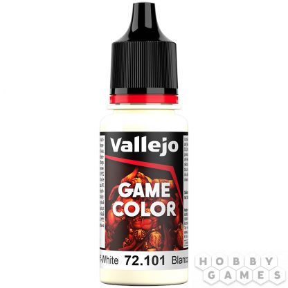 Краска Vallejo Game Color: Off-White 72.101