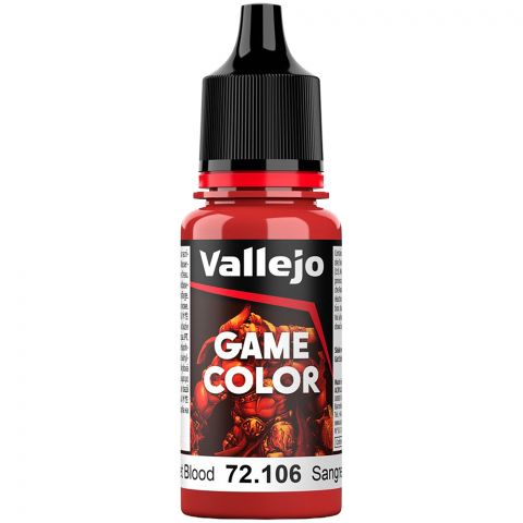 Краска Vallejo Game Color: Scarlet Blood 72.106
