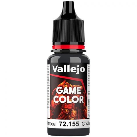 Краска Vallejo Game Color Extra Opaque: Heavy Charcoal 72.155
