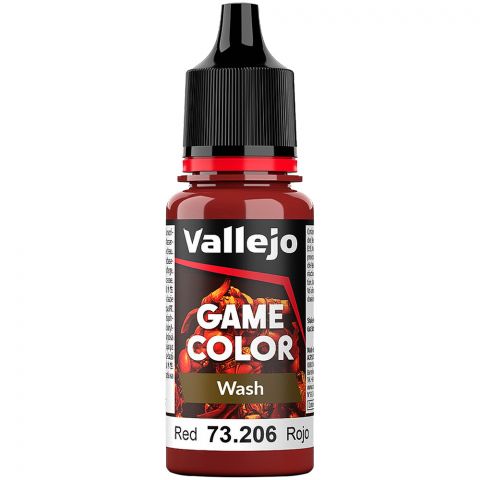 Краска Vallejo Game Wash: Red Wash 73.206 