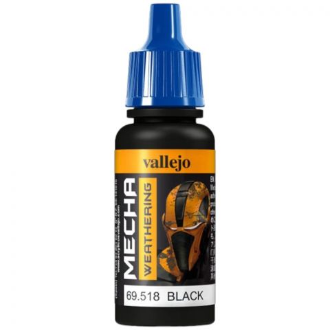 Краска Vallejo Mecha Color: Black 69.518