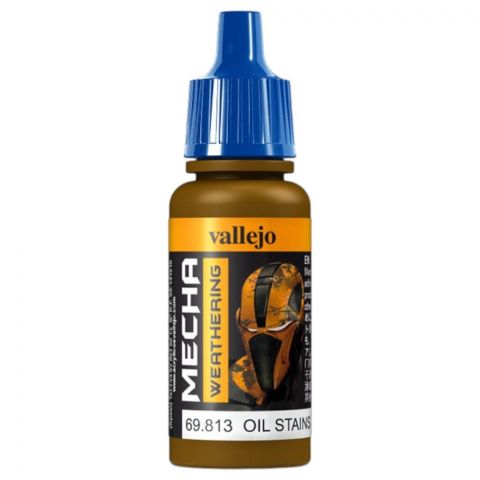 Краска Vallejo Mecha Color: Oil Stains Gloss 69.813