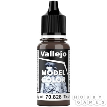 Краска Vallejo Model Color: Mahogany Ink 70.828