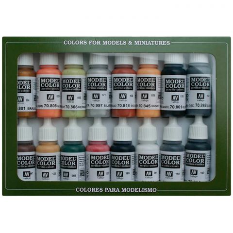 Набор красок Vallejo Model Color: German Colors WWII 70.107