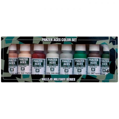 Набор красок Vallejo Model Color: Skin Tones and Camouflage 70.129