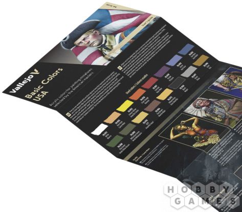 Набор красок Vallejo Model Color: Basic Colors USA 70.140 фото 4