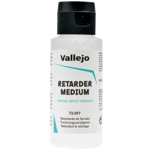 Замедлитель высыхания краски Vallejo Retarder Medium 73.597