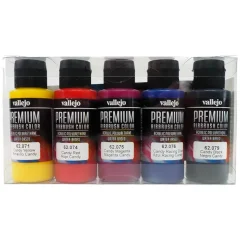 Набор красок Vallejo Premium Airbrush: Candy Colors 62.104