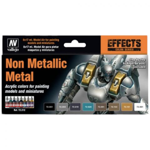 Набор красок Vallejo Game Color: Non Metallic Metal 72.212