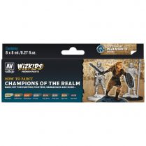 Набор красок Vallejo Wizkids Premium Paints: Champions of the Realm 80.250