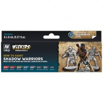 Набор красок Vallejo Wizkids Premium Paints: Shadow Warriors 80.253