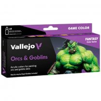 Набор красок Vallejo Fantasy: Orcs & Goblins 72.192