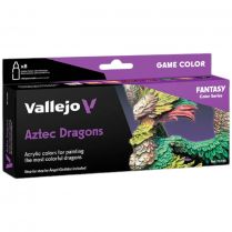 Набор красок Vallejo Fantasy: Aztec Dragons 72.195