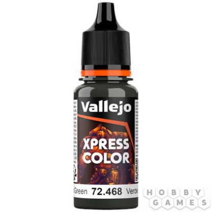 Краска Vallejo Xpress Color: Commando Green 72.468